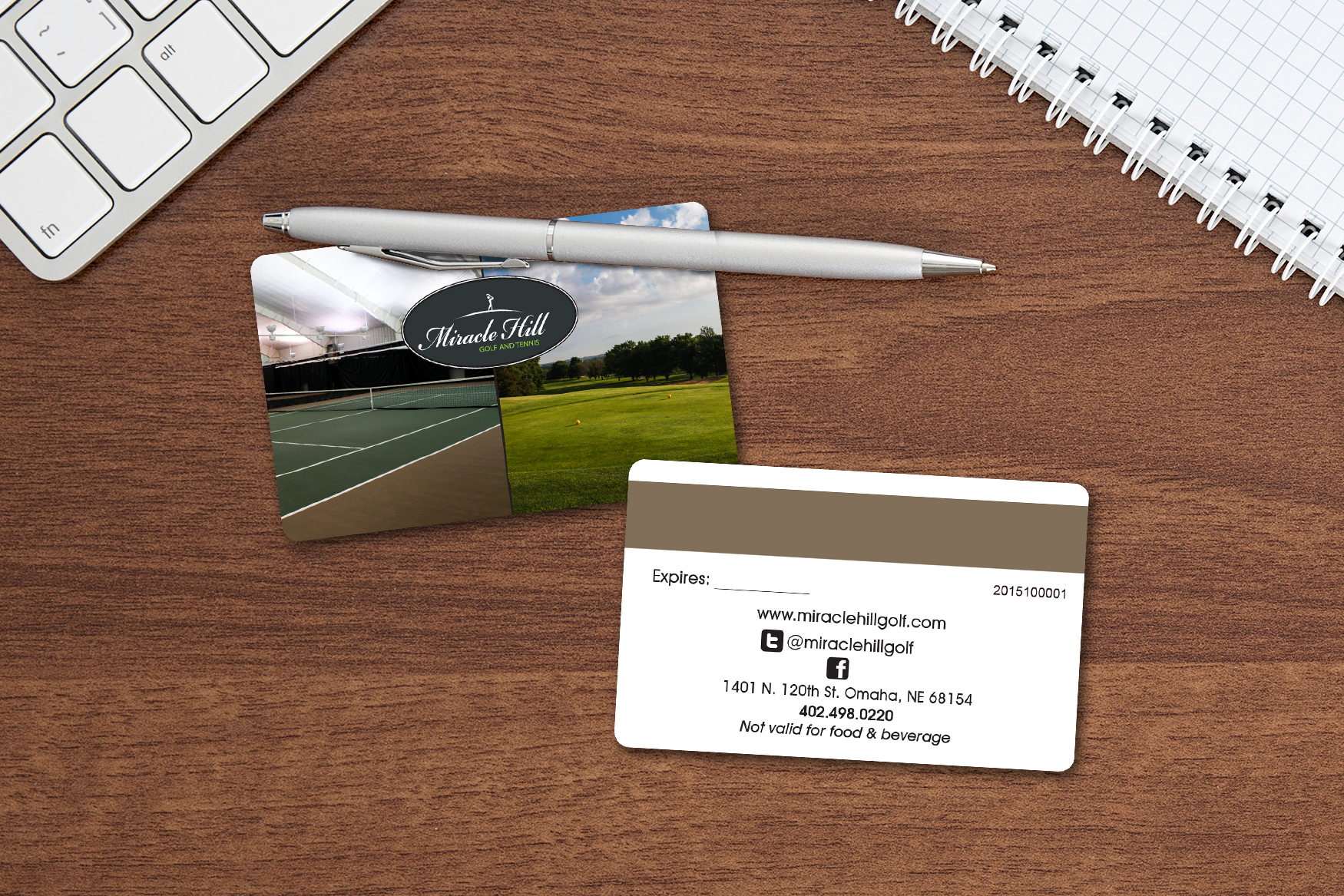 Miracle Hill Golf and Tennis Gift Cards