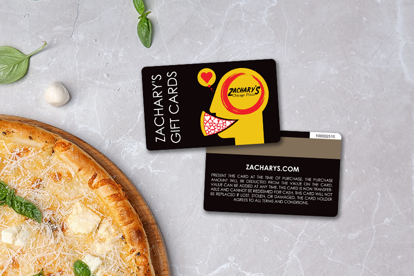 Zachary's Chicago Pizza Gift Cards
