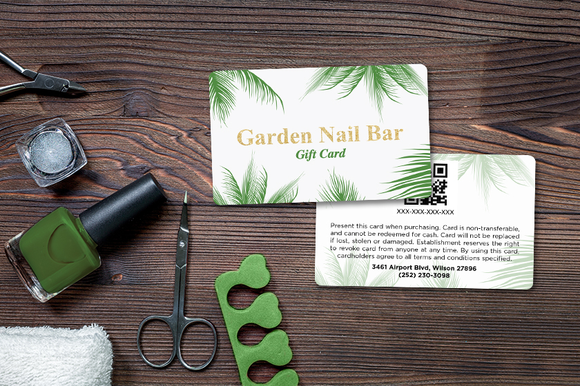 Garden Nail Bar Gift Cards
