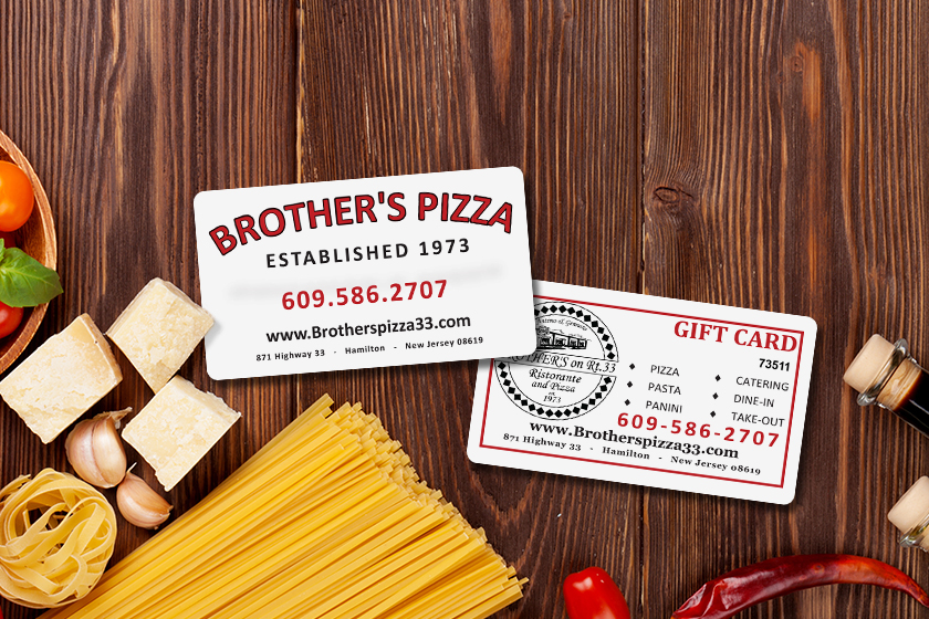 Brother's Pizza Gift Cards