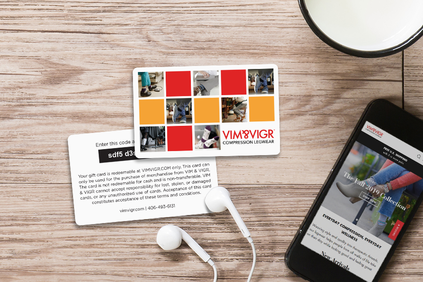 Vim & Vigr Retail Gift Cards