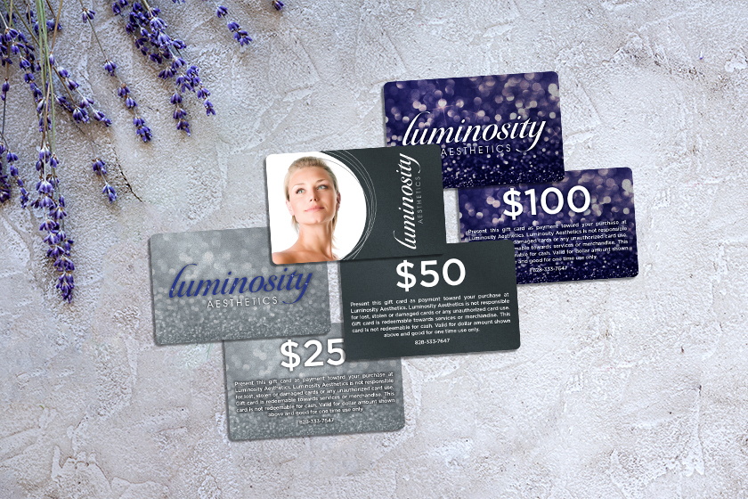 Luminosity Aesthetics Gift Cards