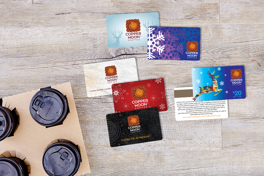 Copper Moon Coffee Gift Cards