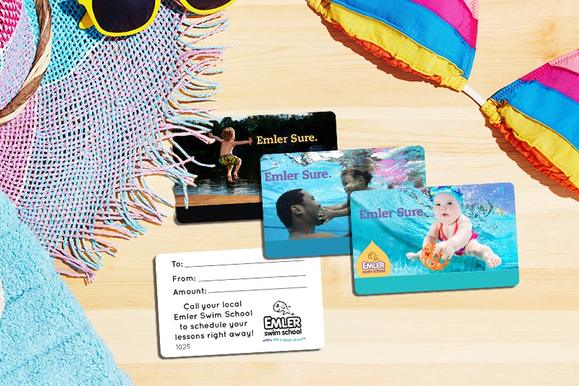 Emler Swim School Writable Gift Cards