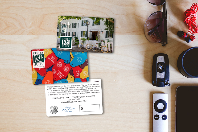 Kelley House Management Gift Cards