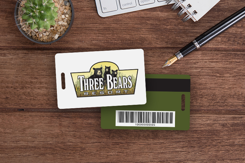 Three Bears Resort Hotel Key Cards