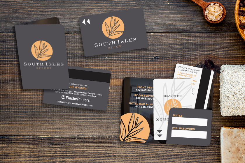 South Isles Resort Hotel Key Cards and Card Holders