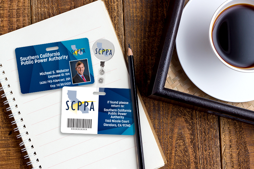 Southern California Public Power Authority ID Badges