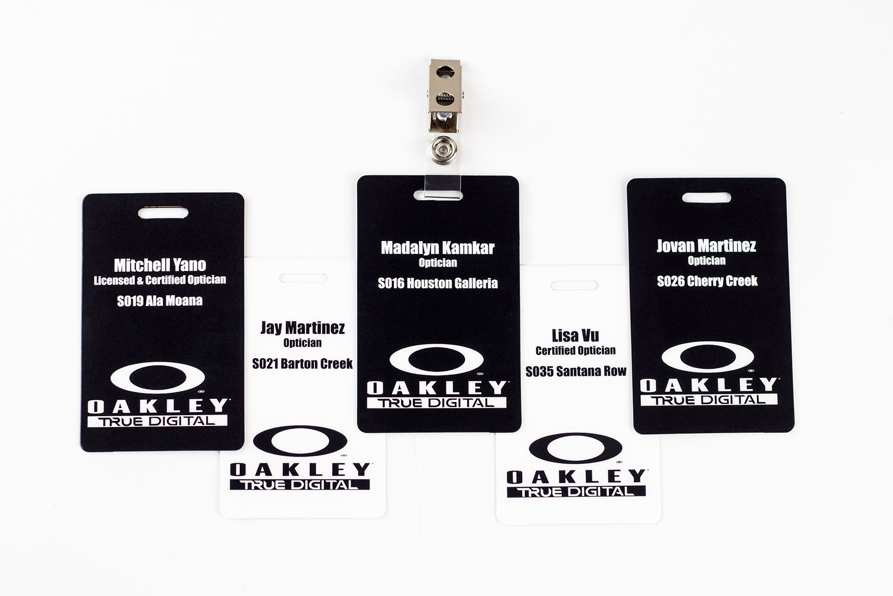 Oakley Optician ID Badge