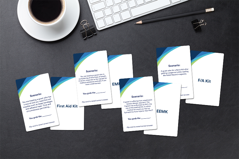 Alaska Airlines Scenario Flash Cards