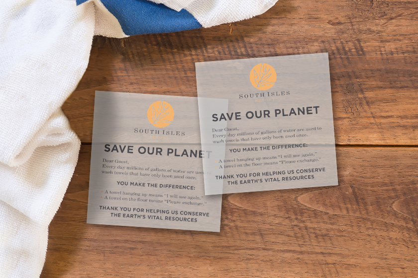 South Isles Resort Informational Cards