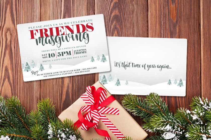 Friendsmasgiving Event Invitation