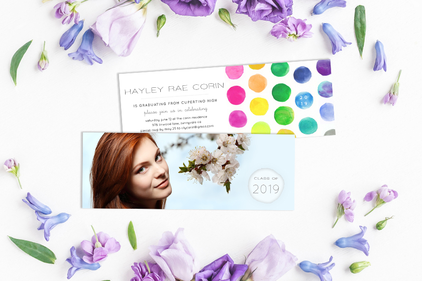 Hayley Rae Corin Graduation Announcements