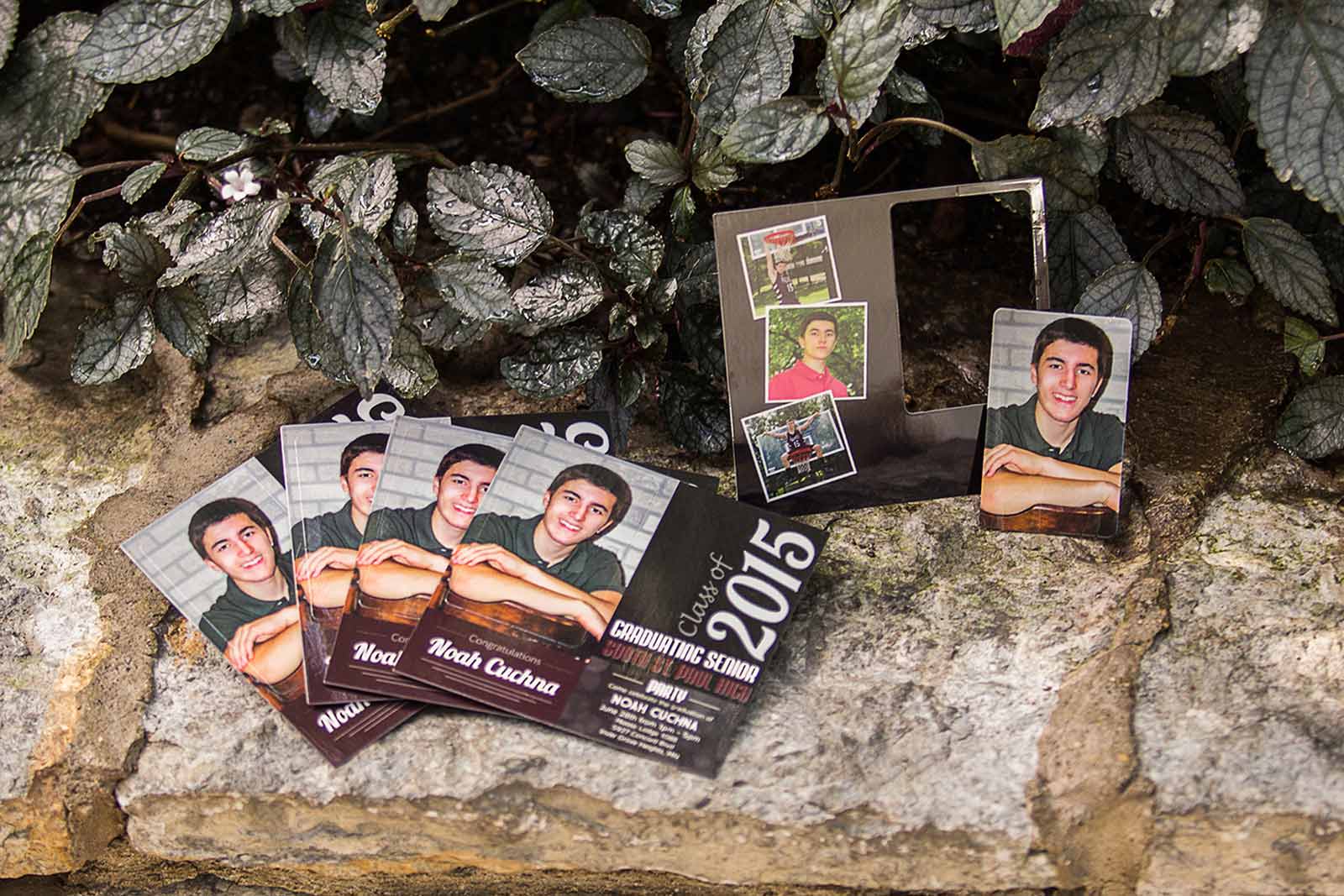 Noah Cuchna Graduation Party Invites