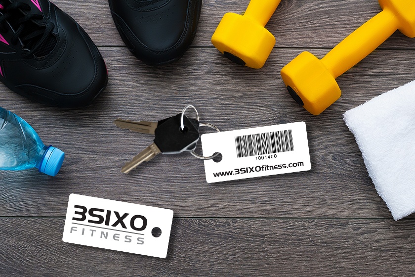 3SIX0 Fitness Membership Key Tags