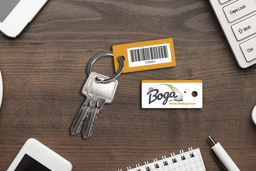 The Boga Golf Membership Key Tags