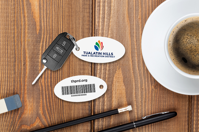 Tualatin Hills Park & Recreation District Key Tags