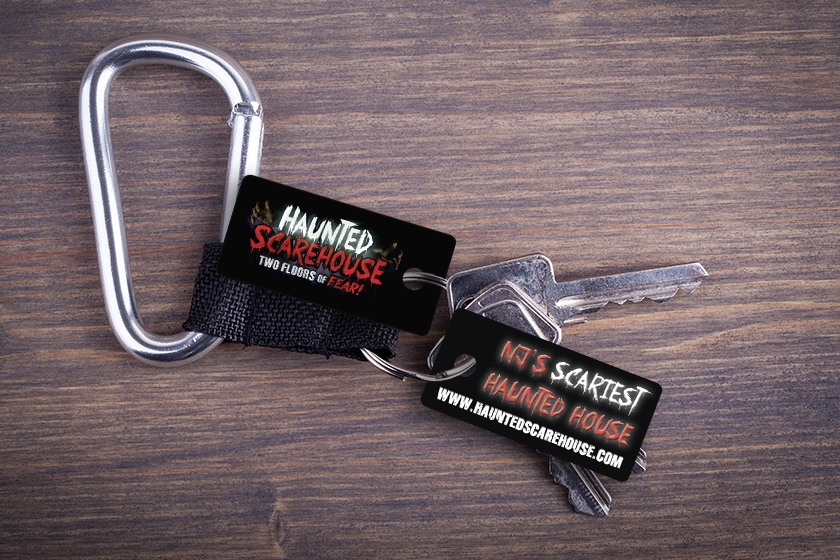 Haunted Scarehouse Key Tags