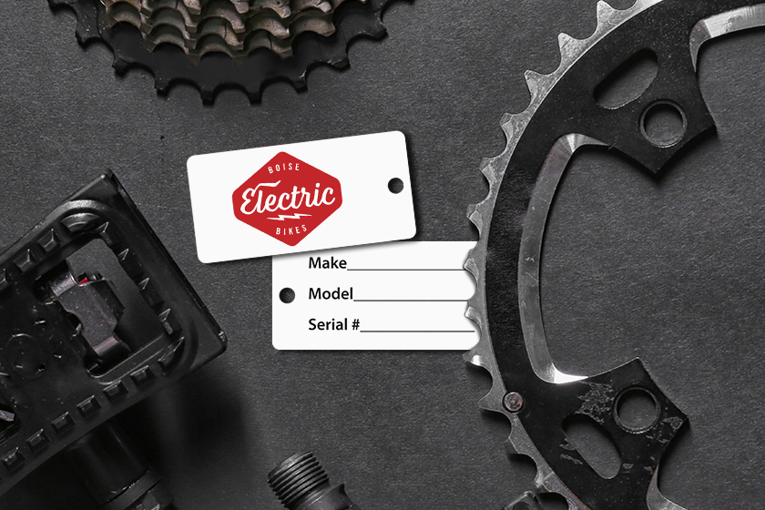Boise Electric Bikes Key Tags
