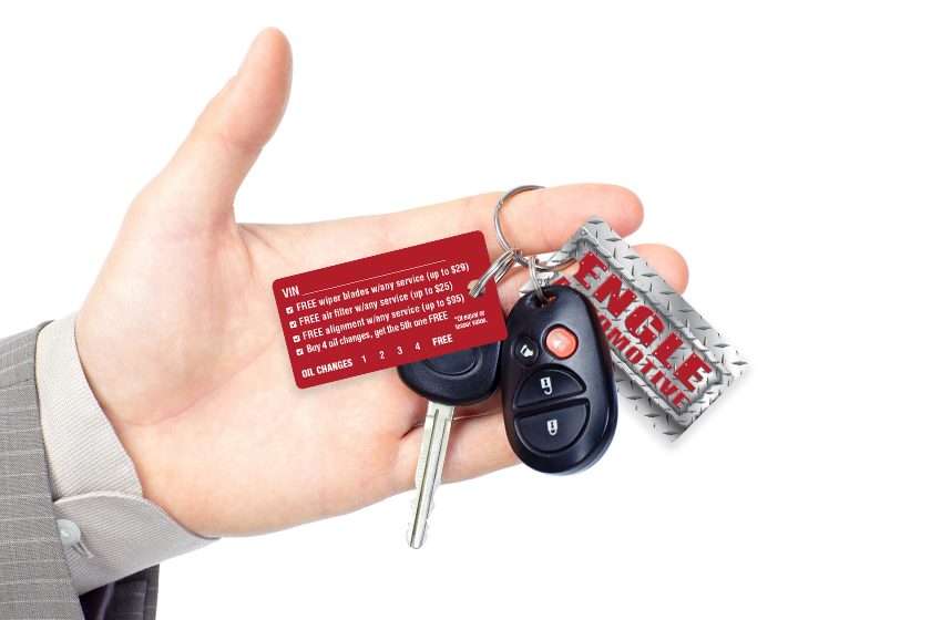 Engle Automotive Key Tags