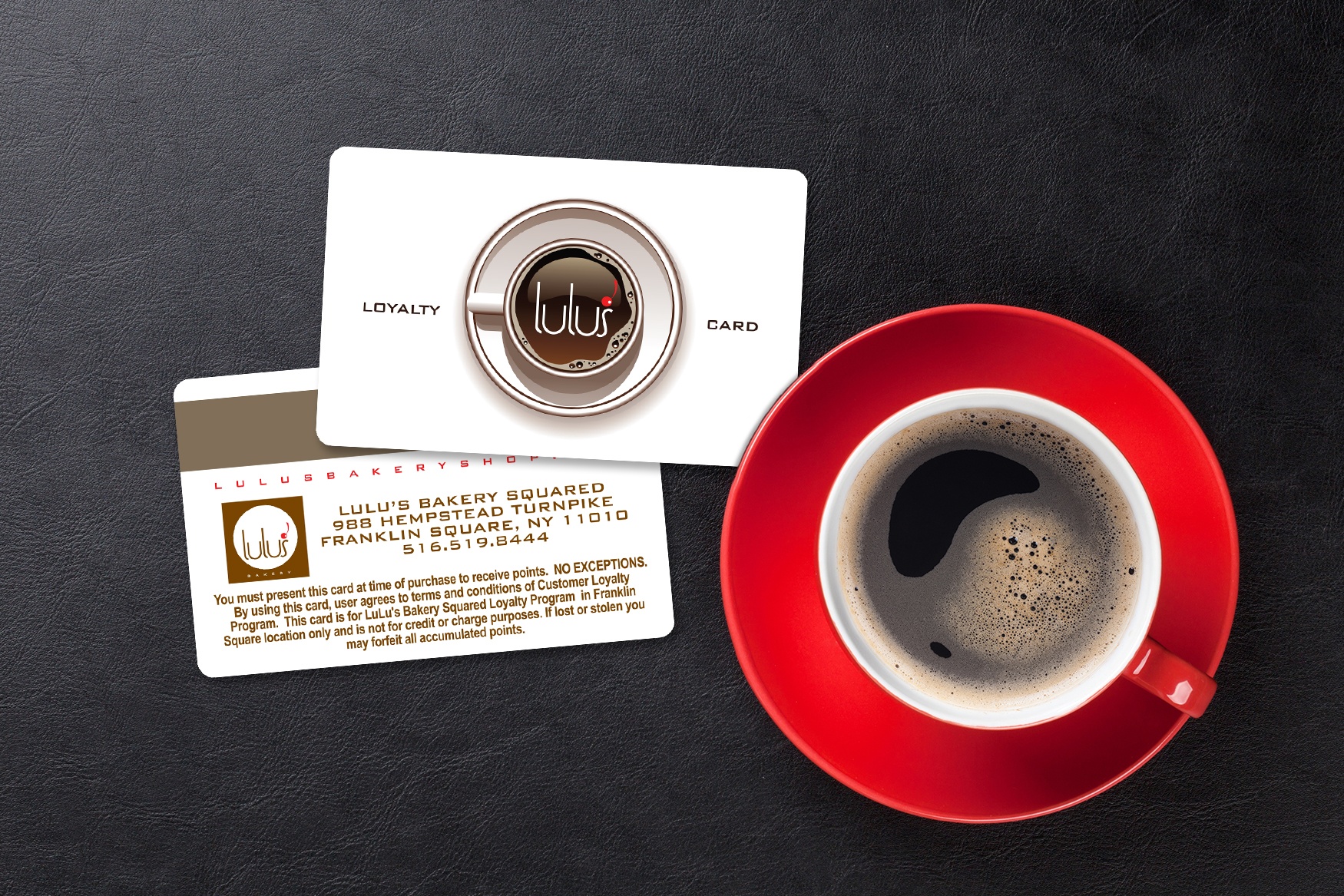 LuLu's Bakery Loyalty Cards