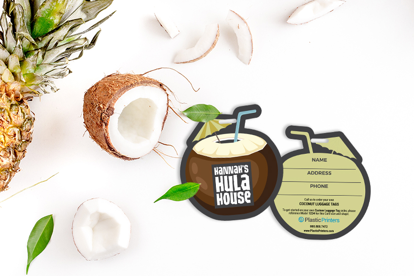 Hannah's Hula House Luggage Tags