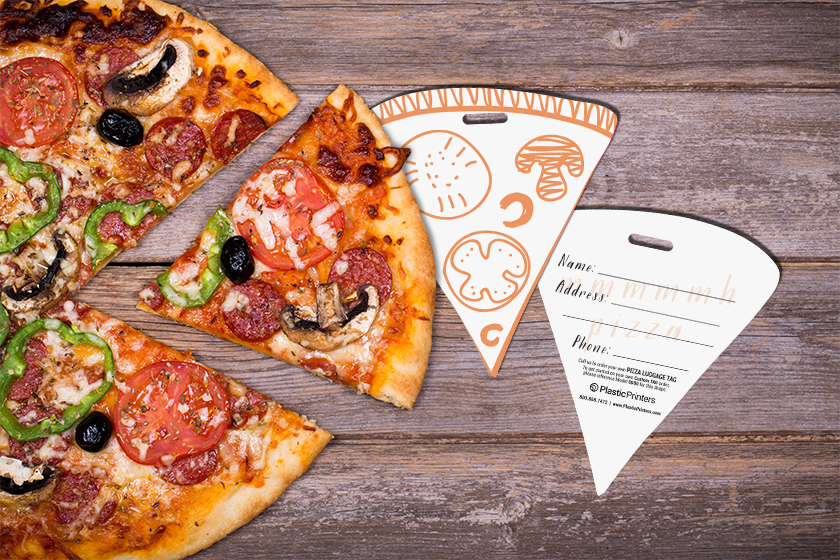 Bella Pizza Restaurant Luggage Tags
