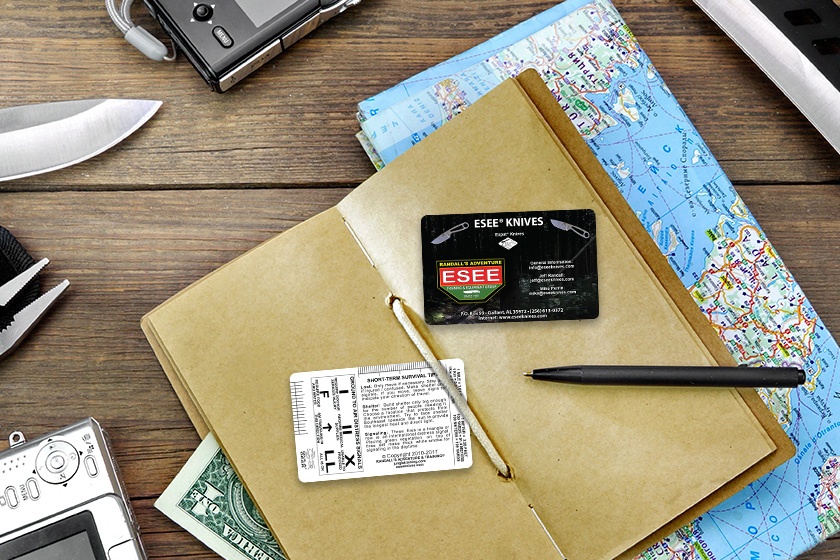 ESEE Knives Survivalist Ruler Measurement Tool