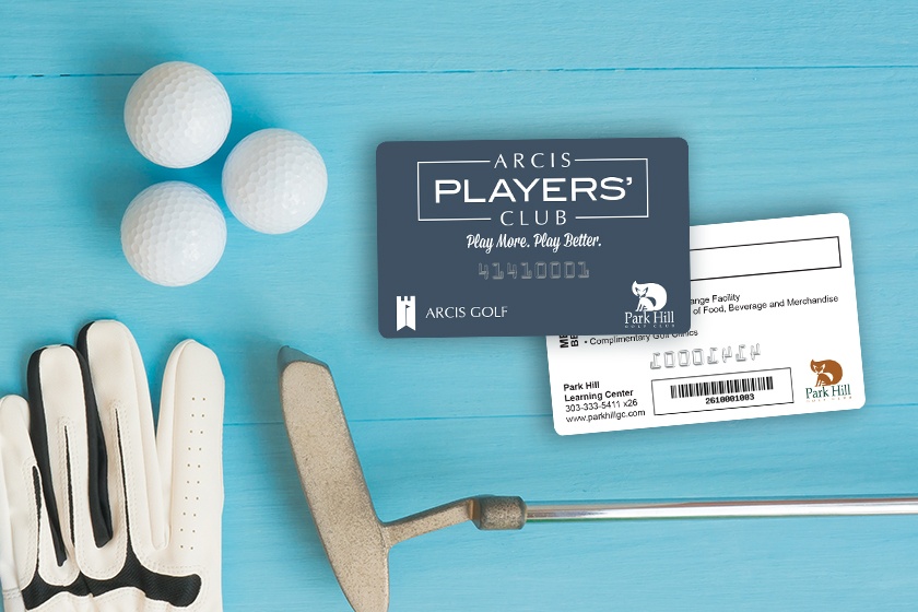 Arcis Golf Players' Club Membership Card