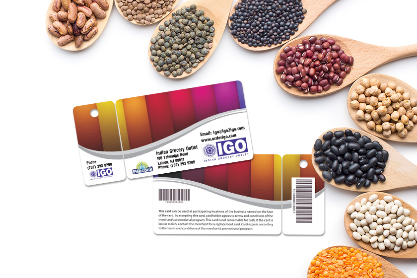 Indian Grocery Outlet Membership Cards