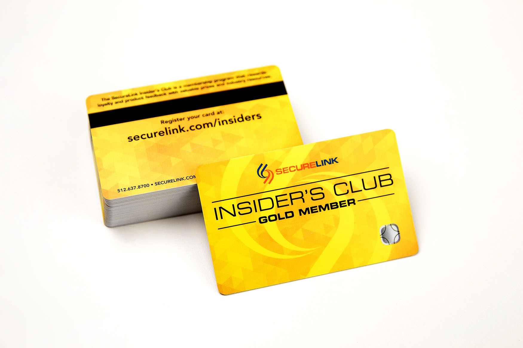 Secure Link Gold Membership Card