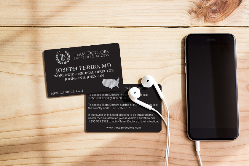 Team Doctors Preferred Access Membership Cards