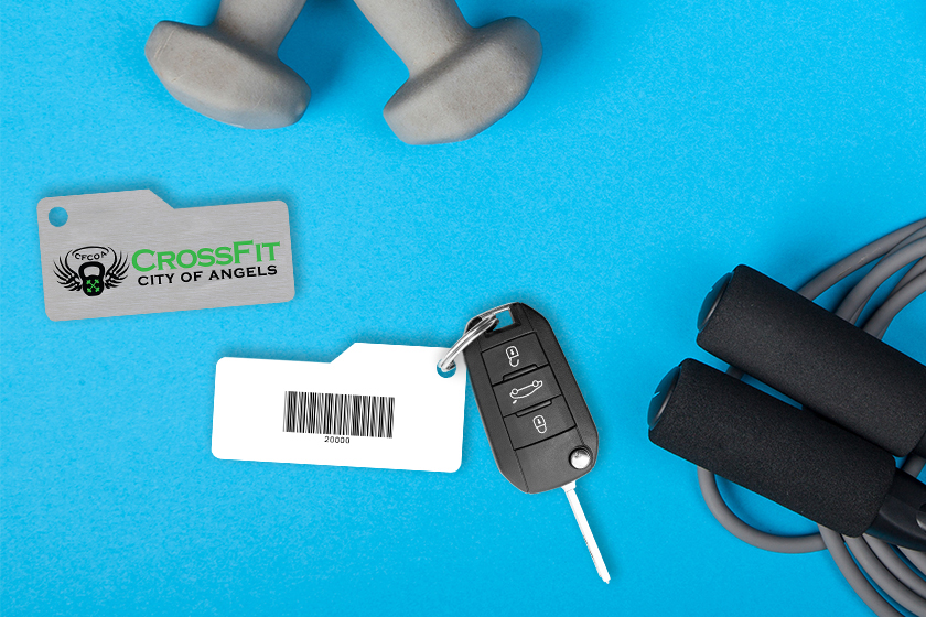CrossFit City of Angels Membership Key Tags