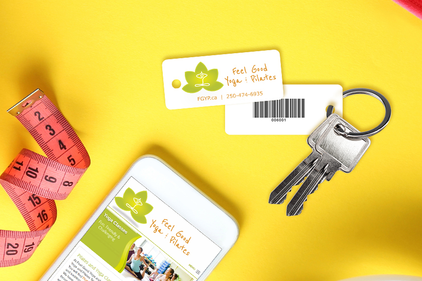 Feel Good Yoga & Pilates Membership Key Tags