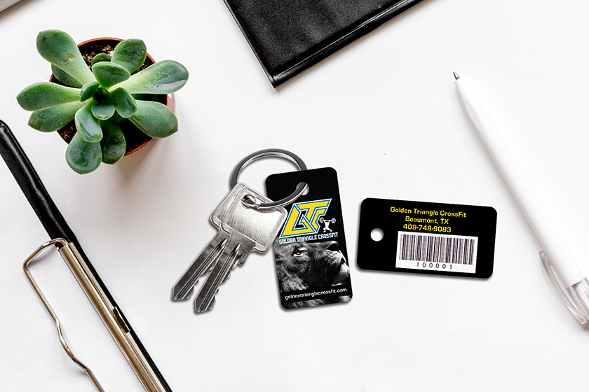 Golden Triangle CrossFit Membership Key Tags