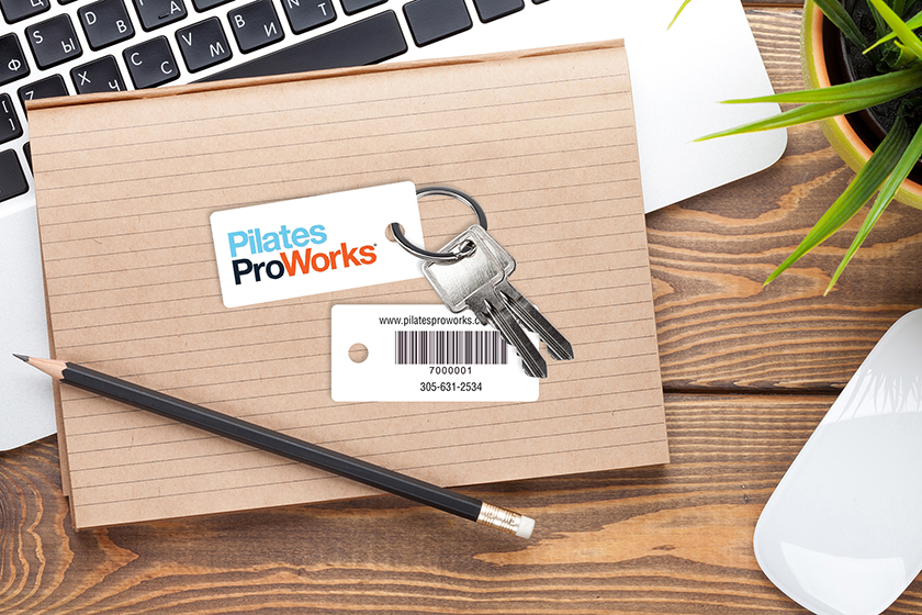 Pilates Pro Works Membership Key Tags