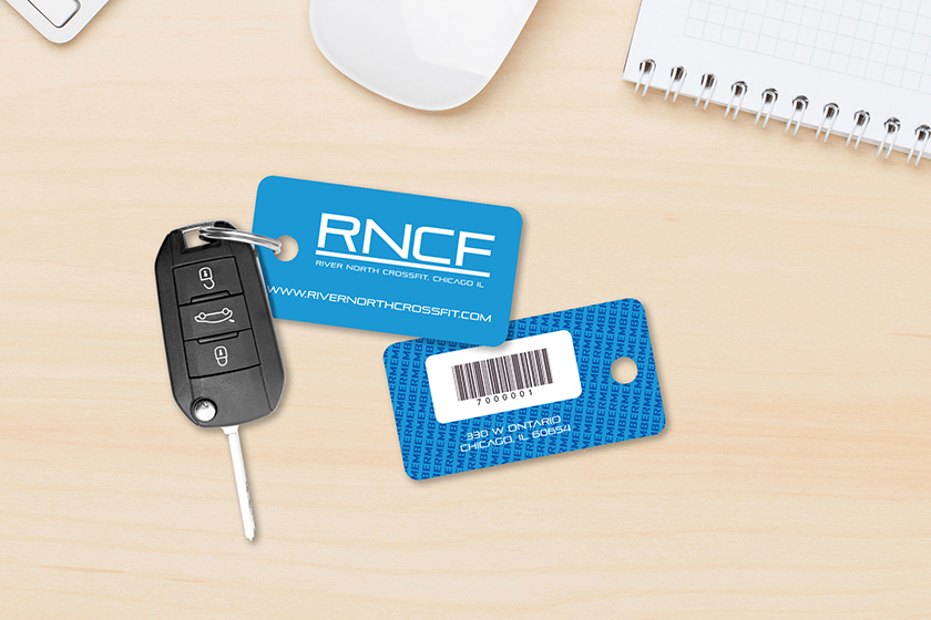 River North CrossFit Membership Key Tags