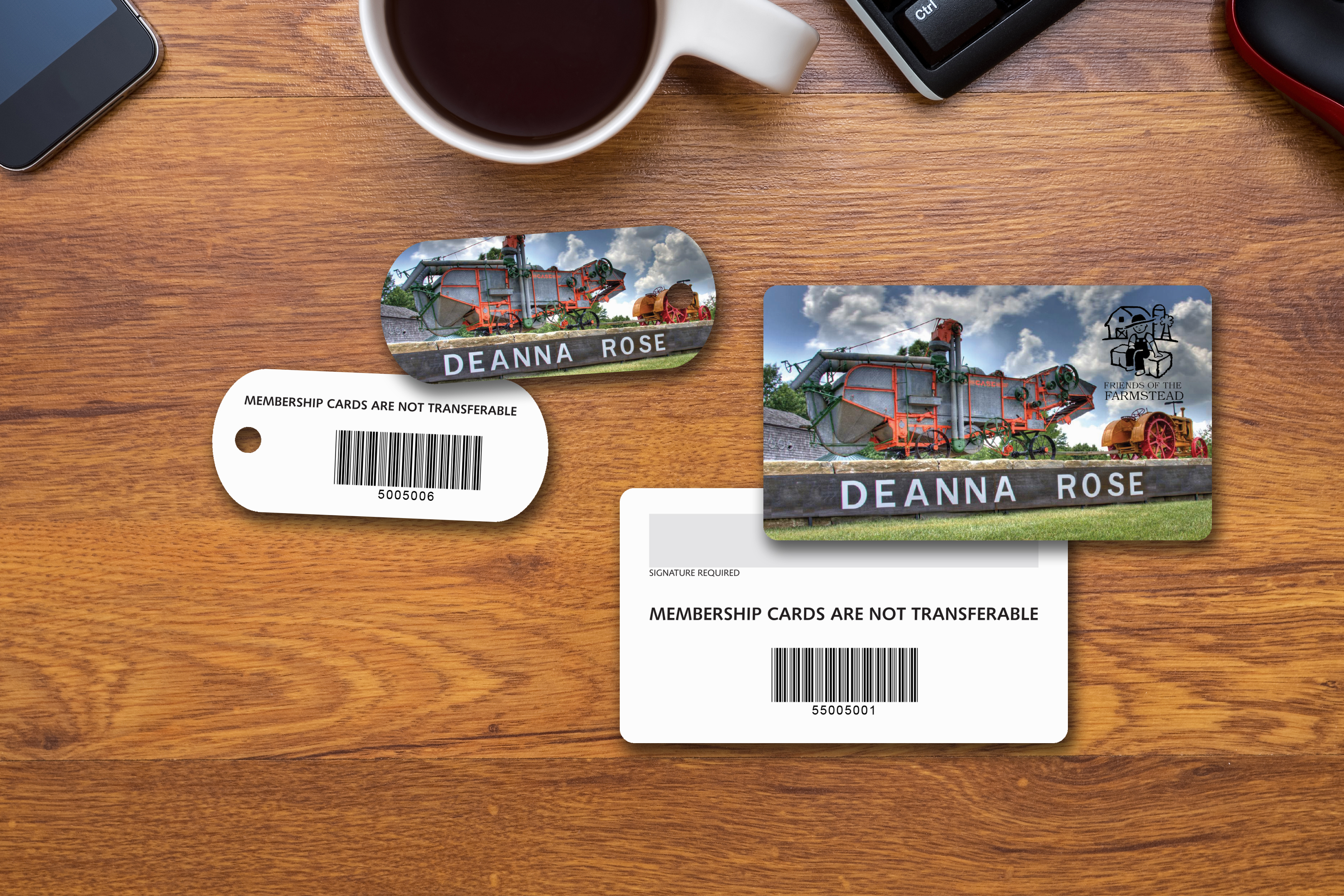 The City of Overland Park Deanna Rose Membership Cards