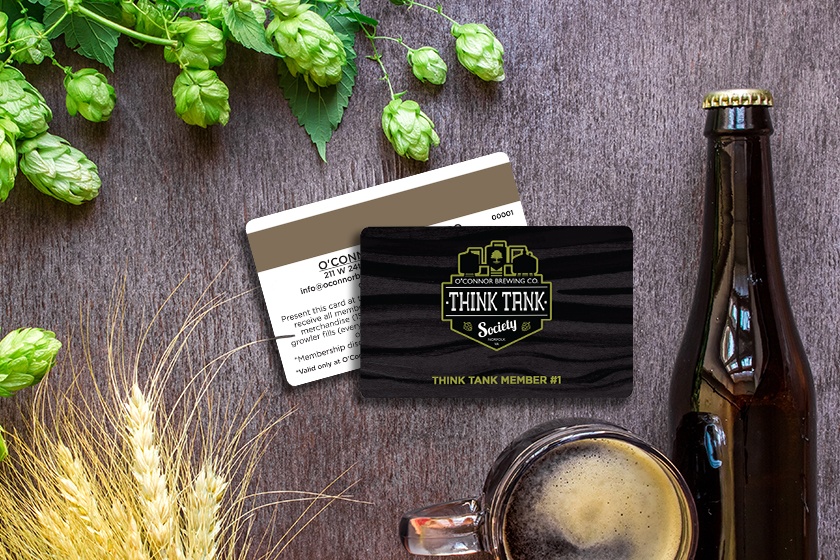 O'Connor Brewing Company Membership Card