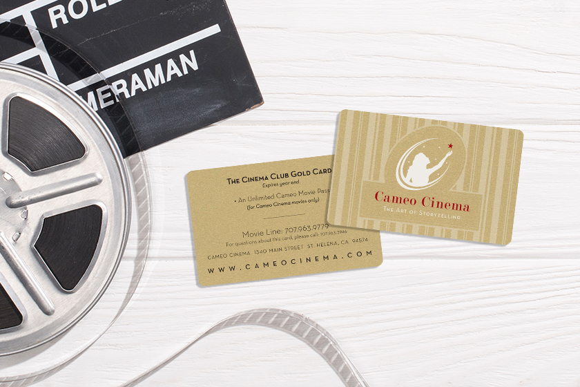 Cameo Cinema Gold Cards