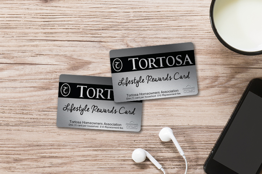 Tortosa Lifestyle Rewards Cards