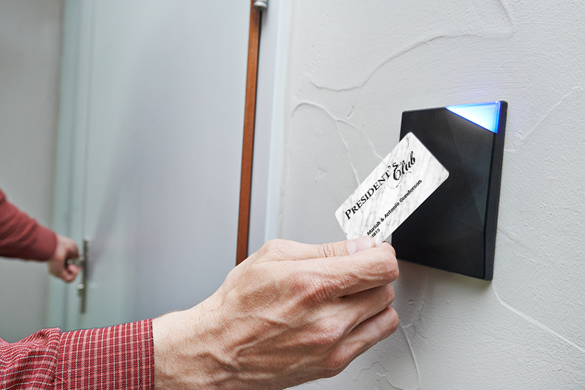 President's Club NFC Door Cards