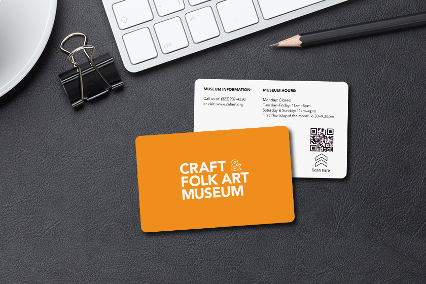 Craft & Folk Art Museum Member Cards