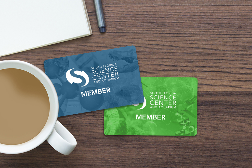 South Florida Science Center and Aquarium Member Cards