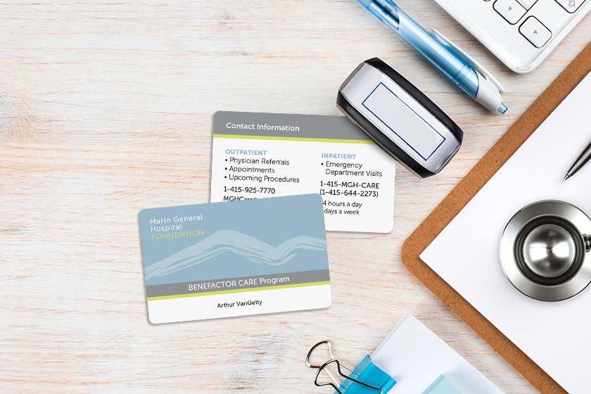 Marin General Hospital Foundation Member Cards