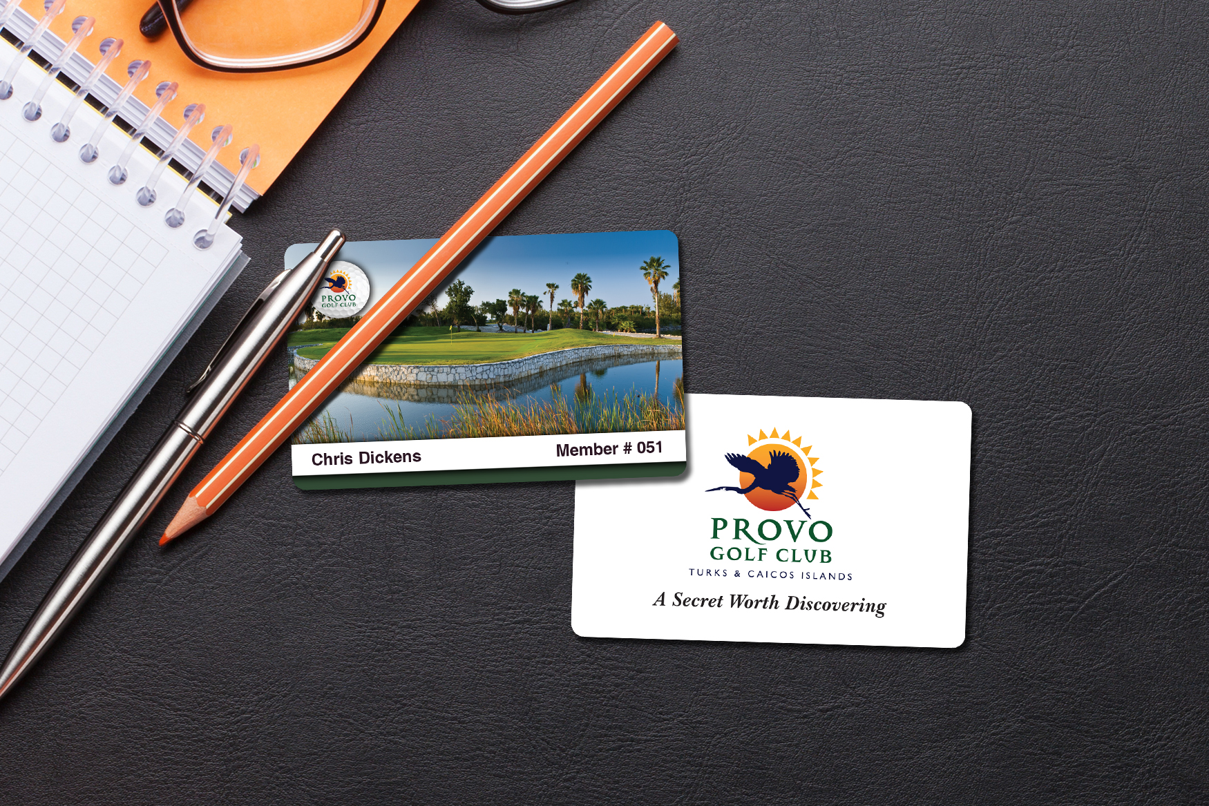 Provo Golf Club Membership Cards
