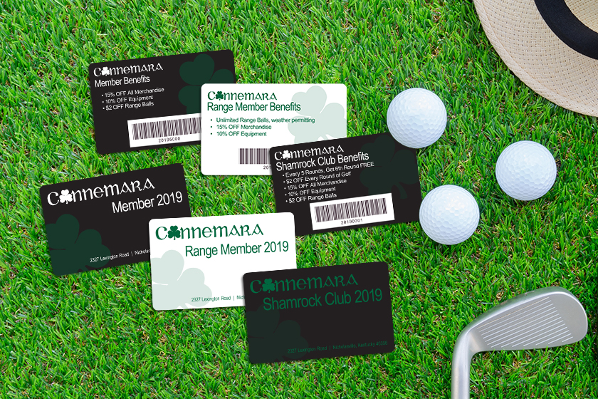 Connemara Range Membership Cards
