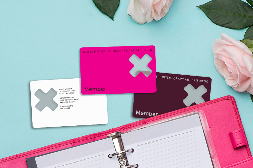 Museum of Contemporary Art San Diego Member Cards