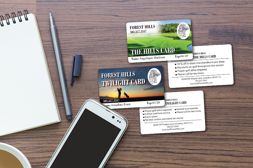 Forest Hills Membership Cards