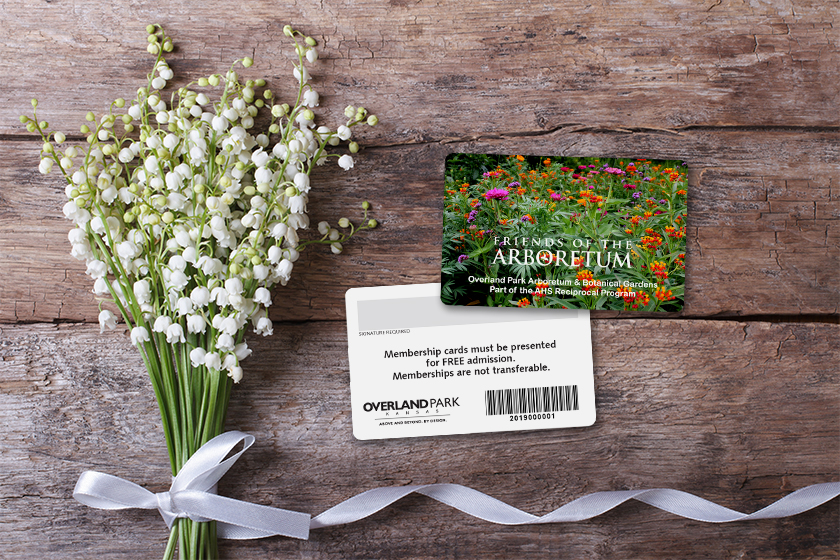 Overland Park Arboretum Membership Cards